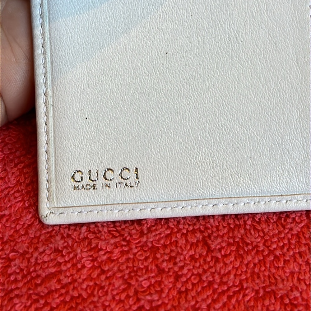 GUCCI WHITE HORSE-BIT LOBG WALLET. EUC STUNNING CONDITION - Picture 4 of 9